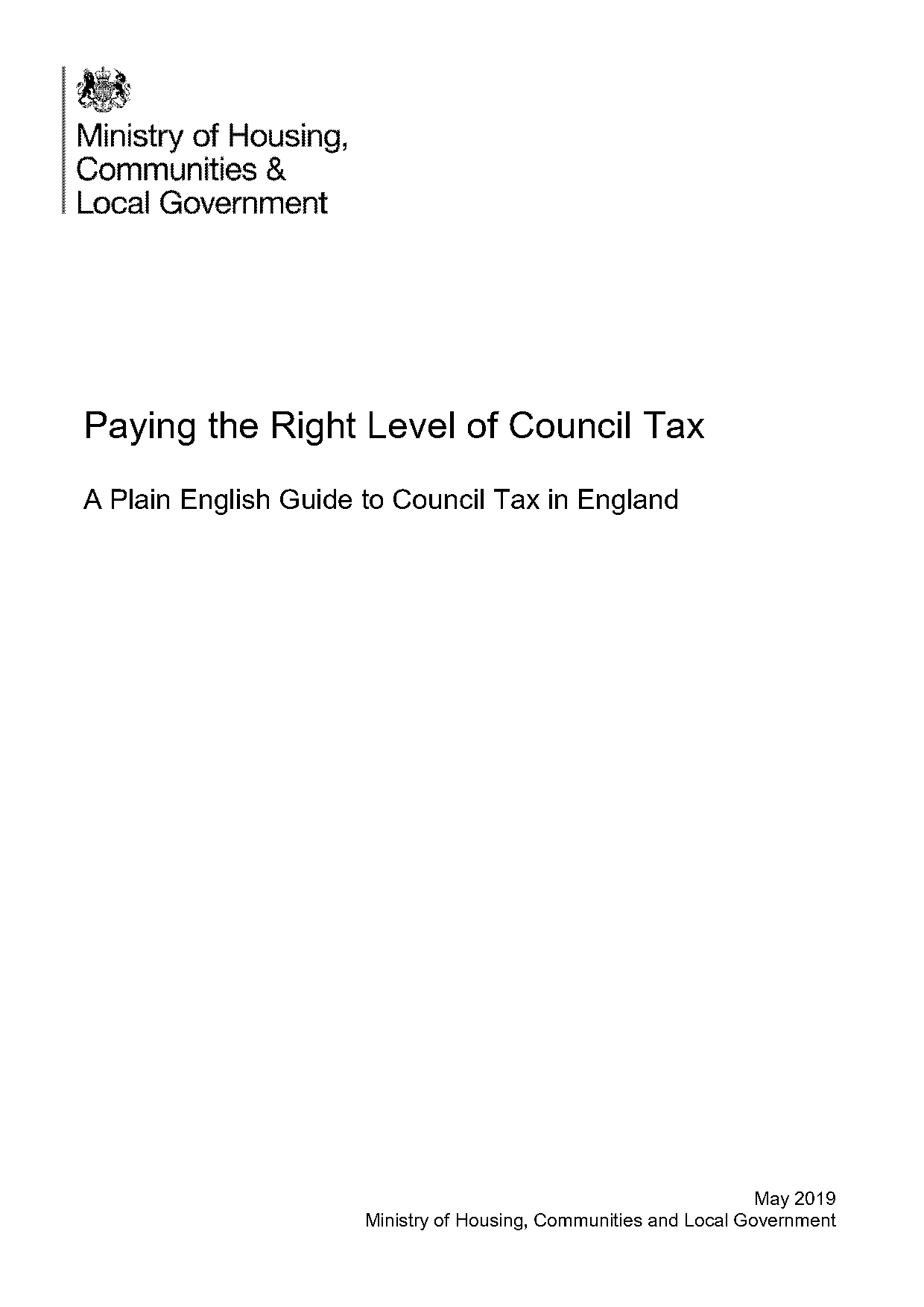 council tax terms and conditions