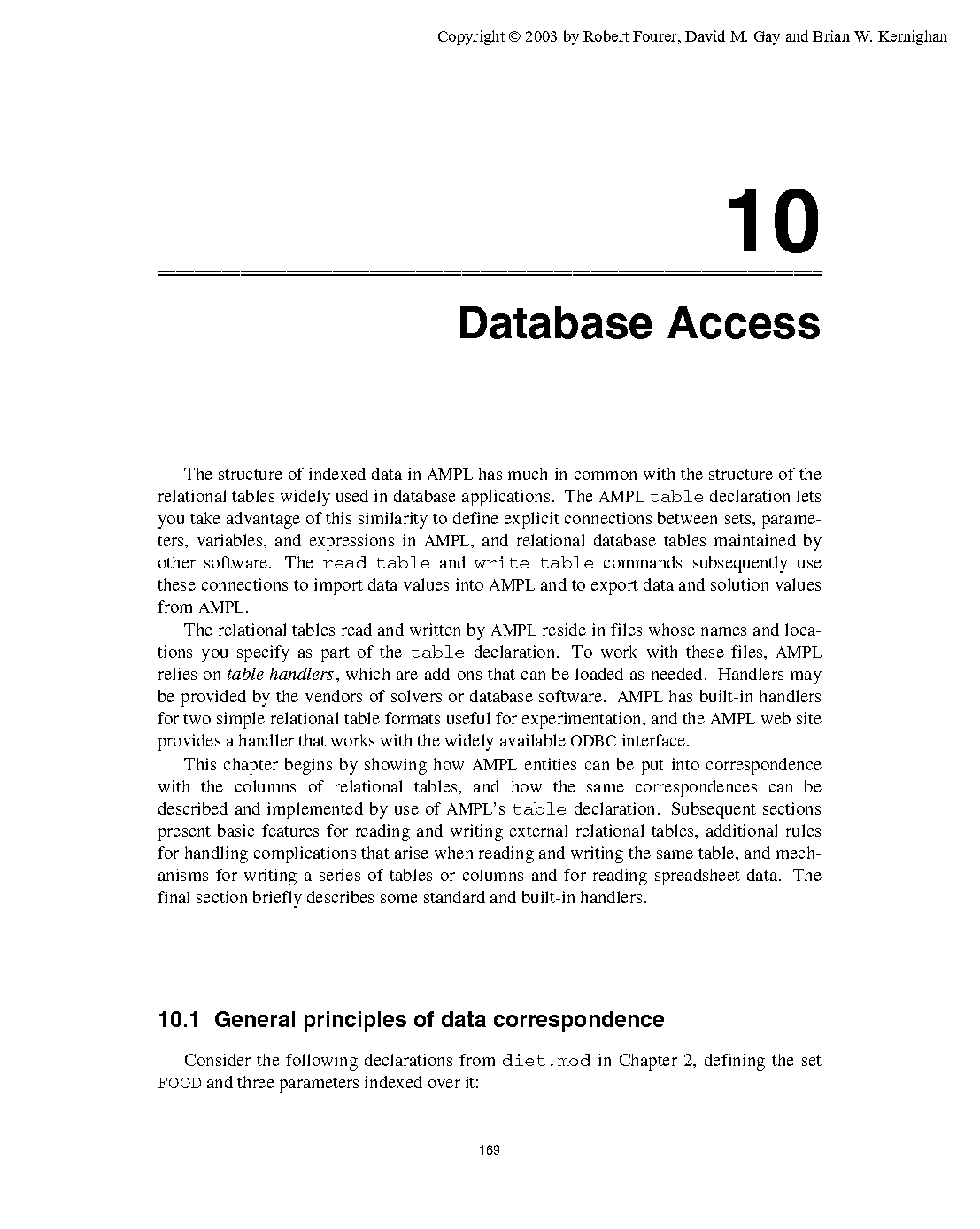 excel set values of table