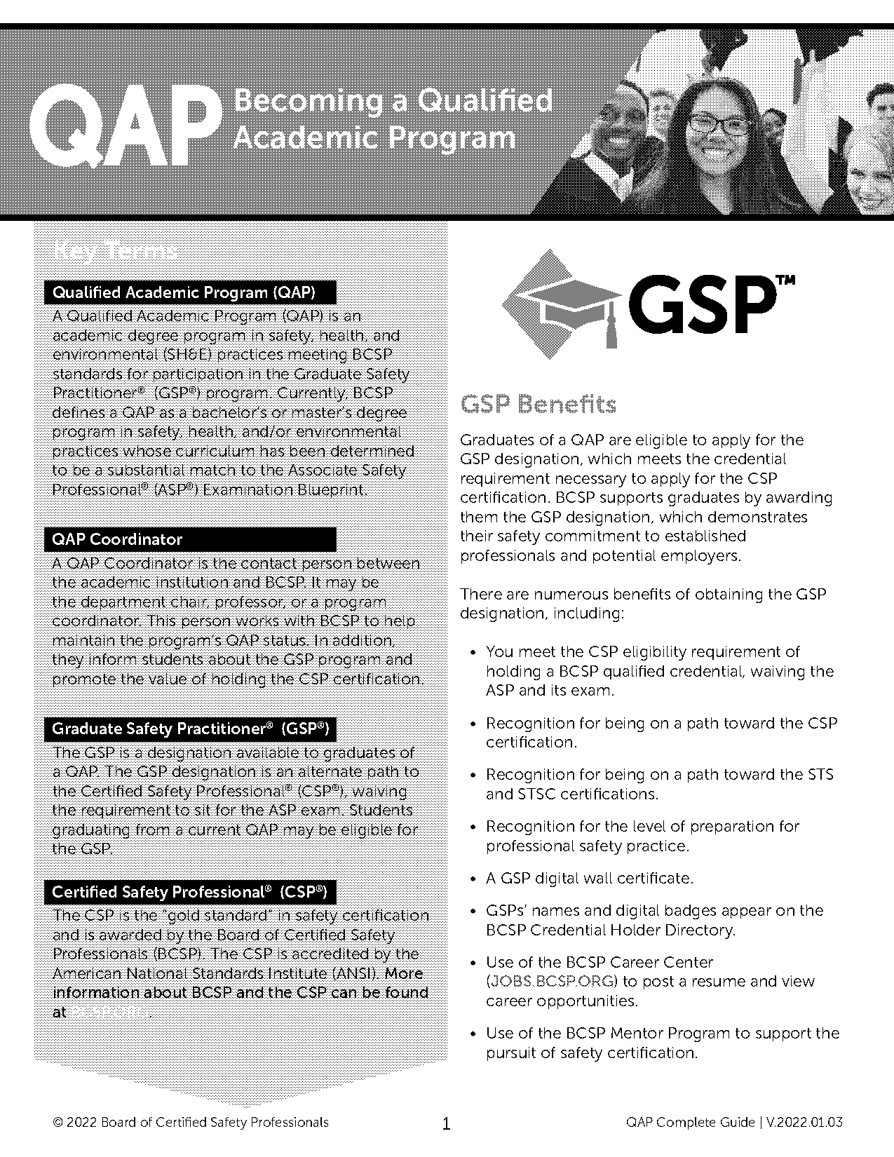 csp requirements to graduate list