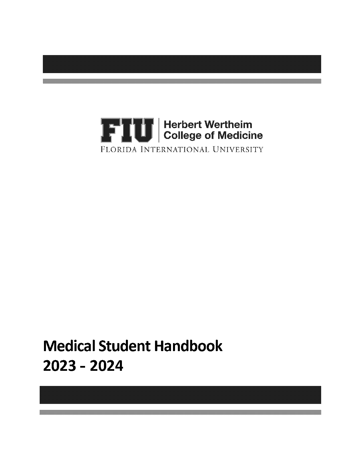 student handbook fiu law