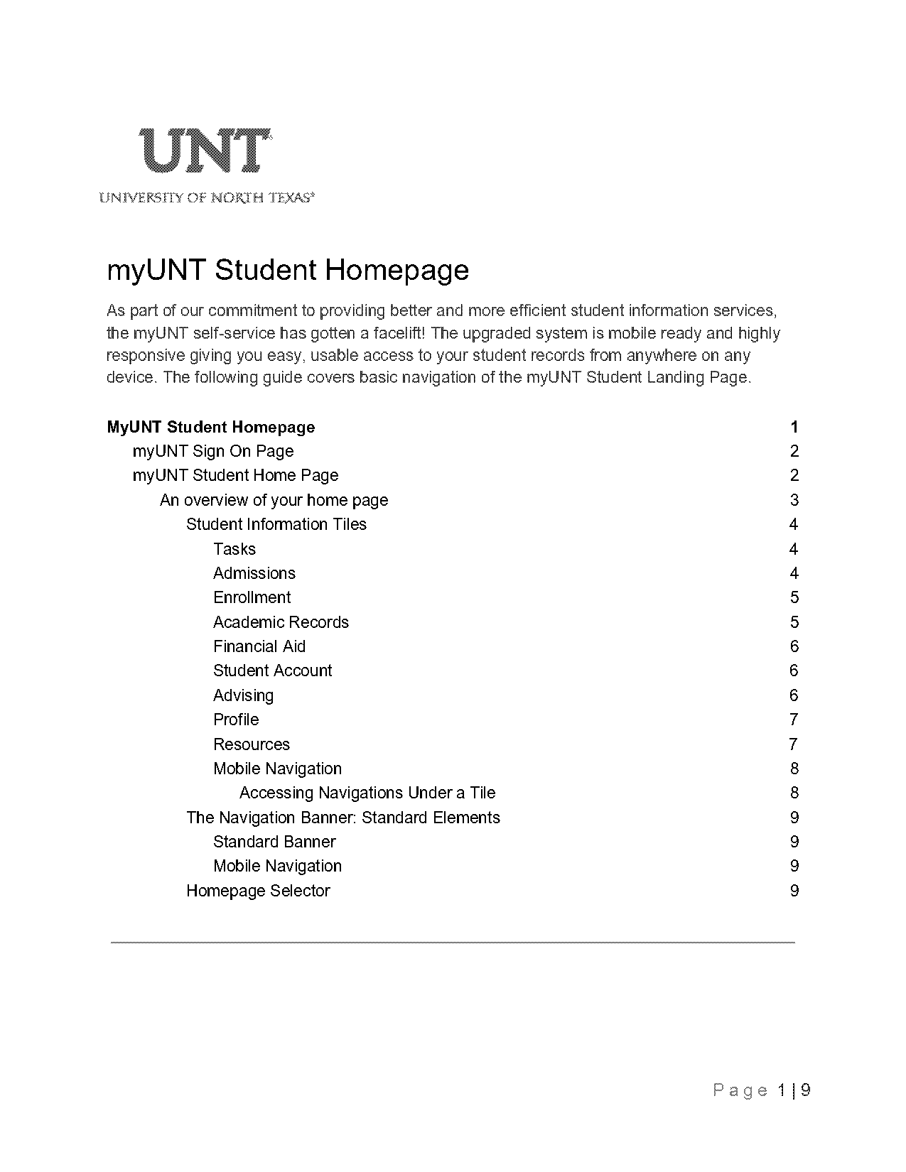 unt how to find unofficial transcript