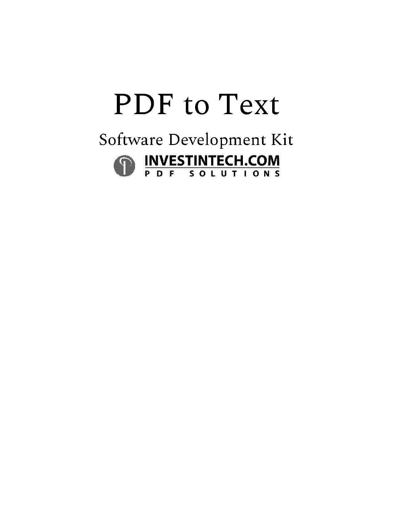 convert pdf to word investintech