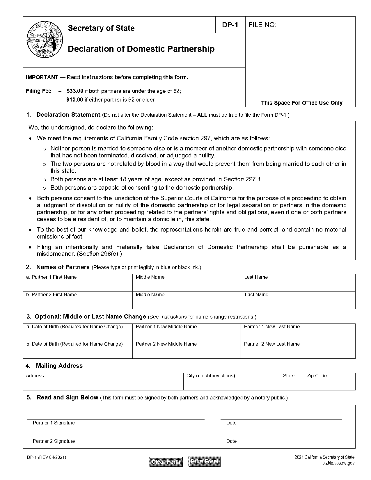 sample california general partnership agreement