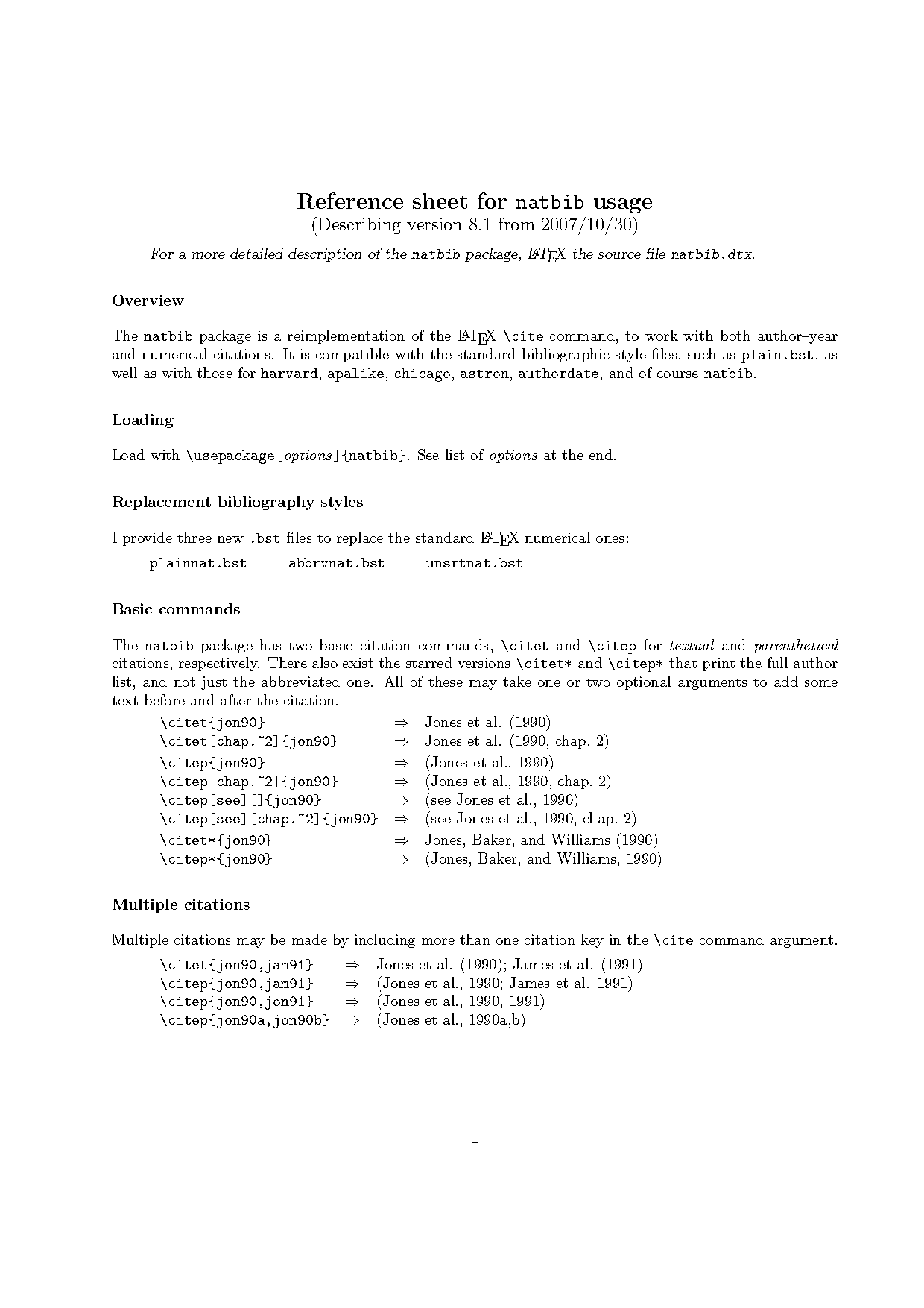 nature reference format latex