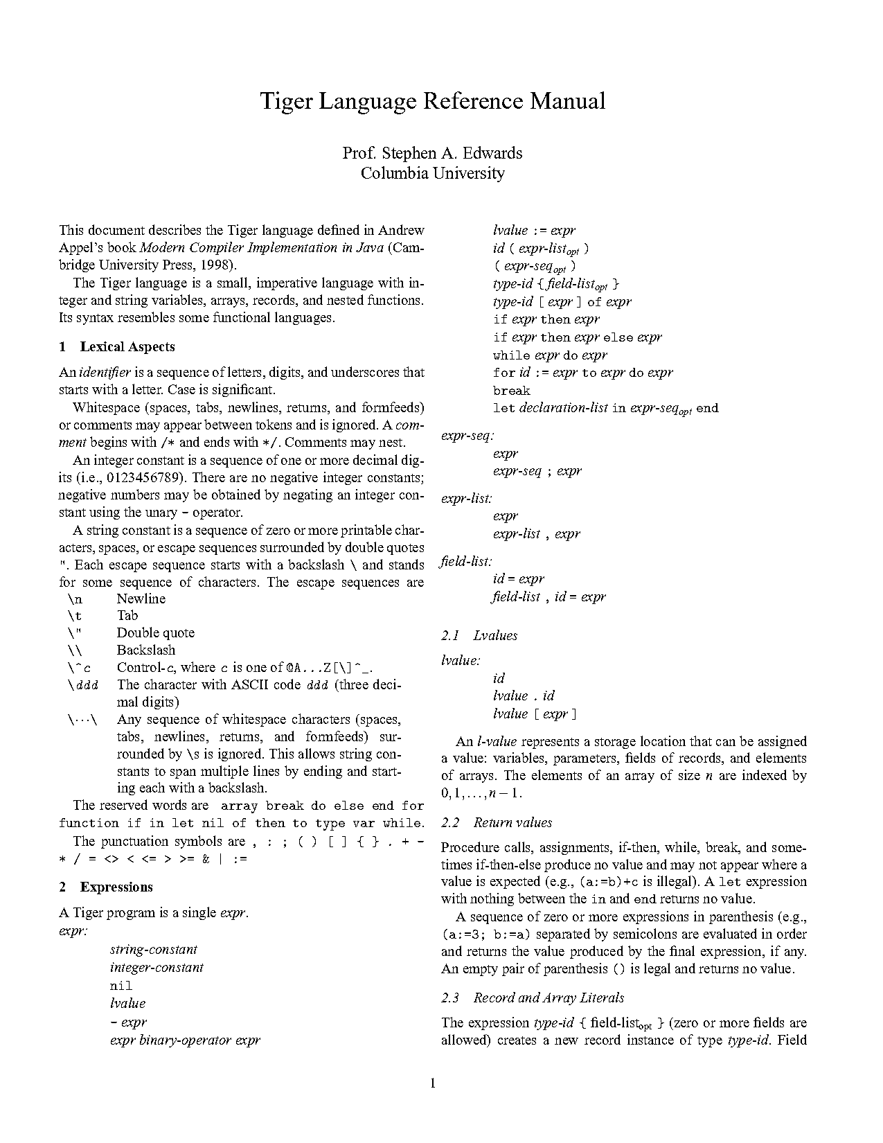 declare in integer constant java