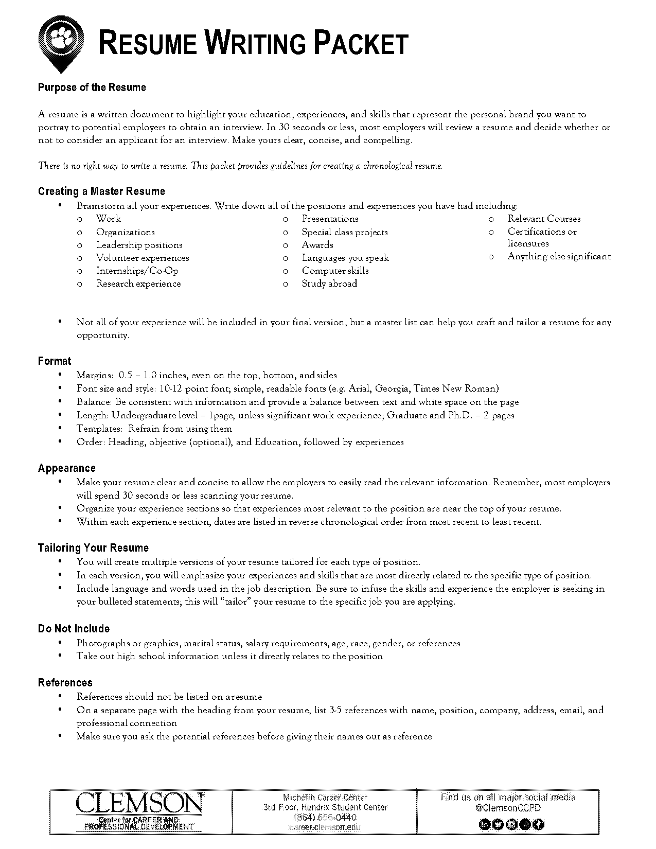 resume writers for engineer