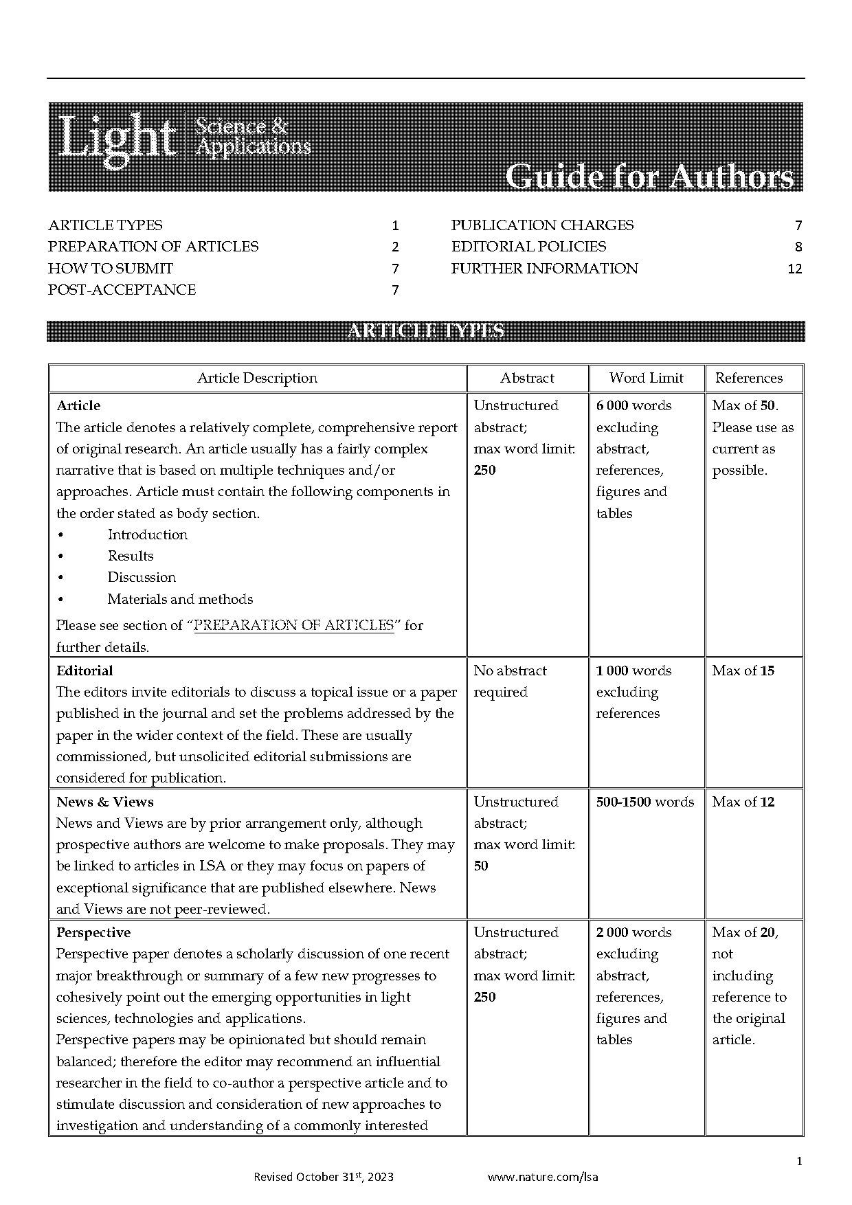 nature reference format latex