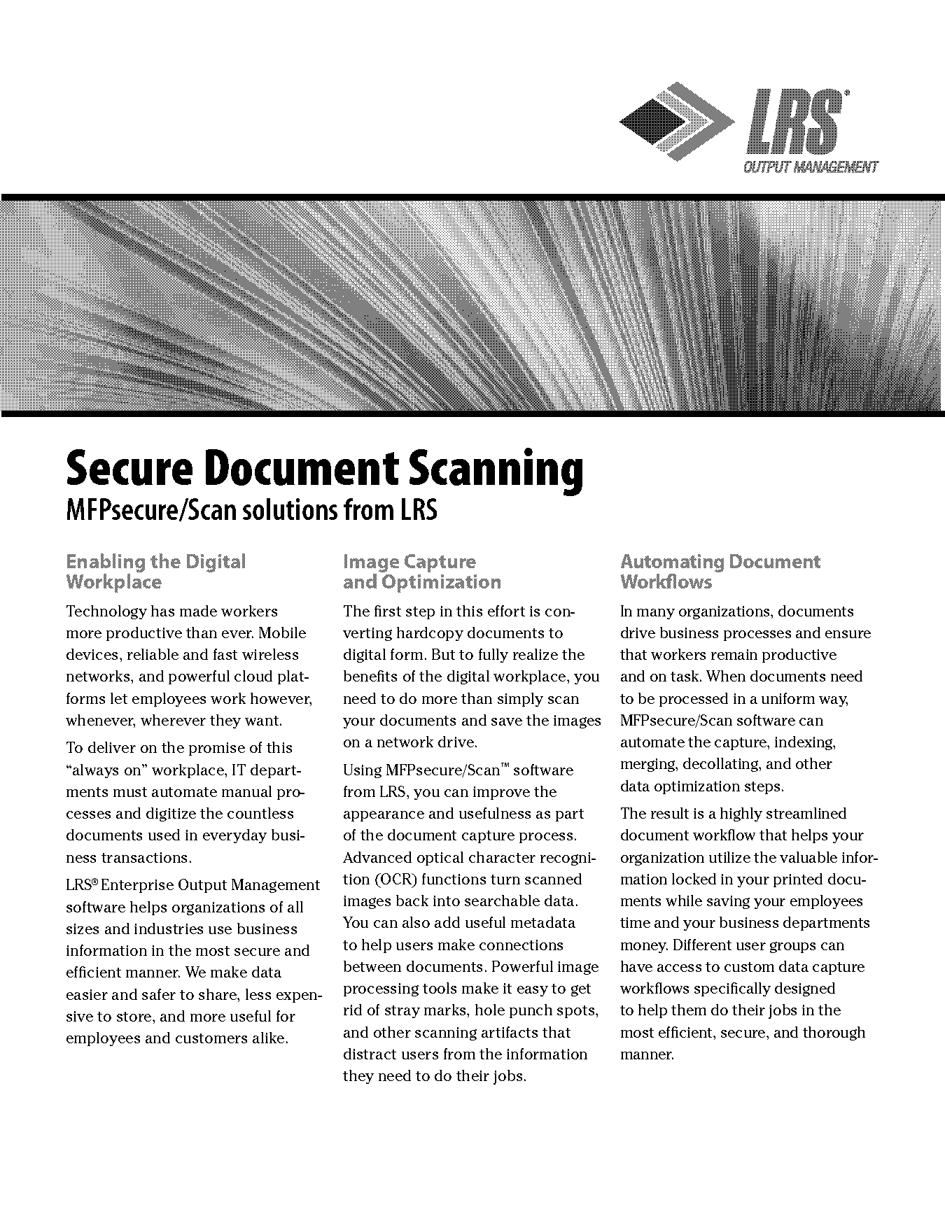 hardcopy document to scan