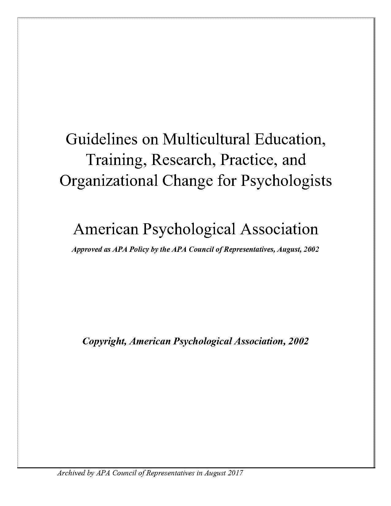 changing perspectives on early childhood theory research and policy