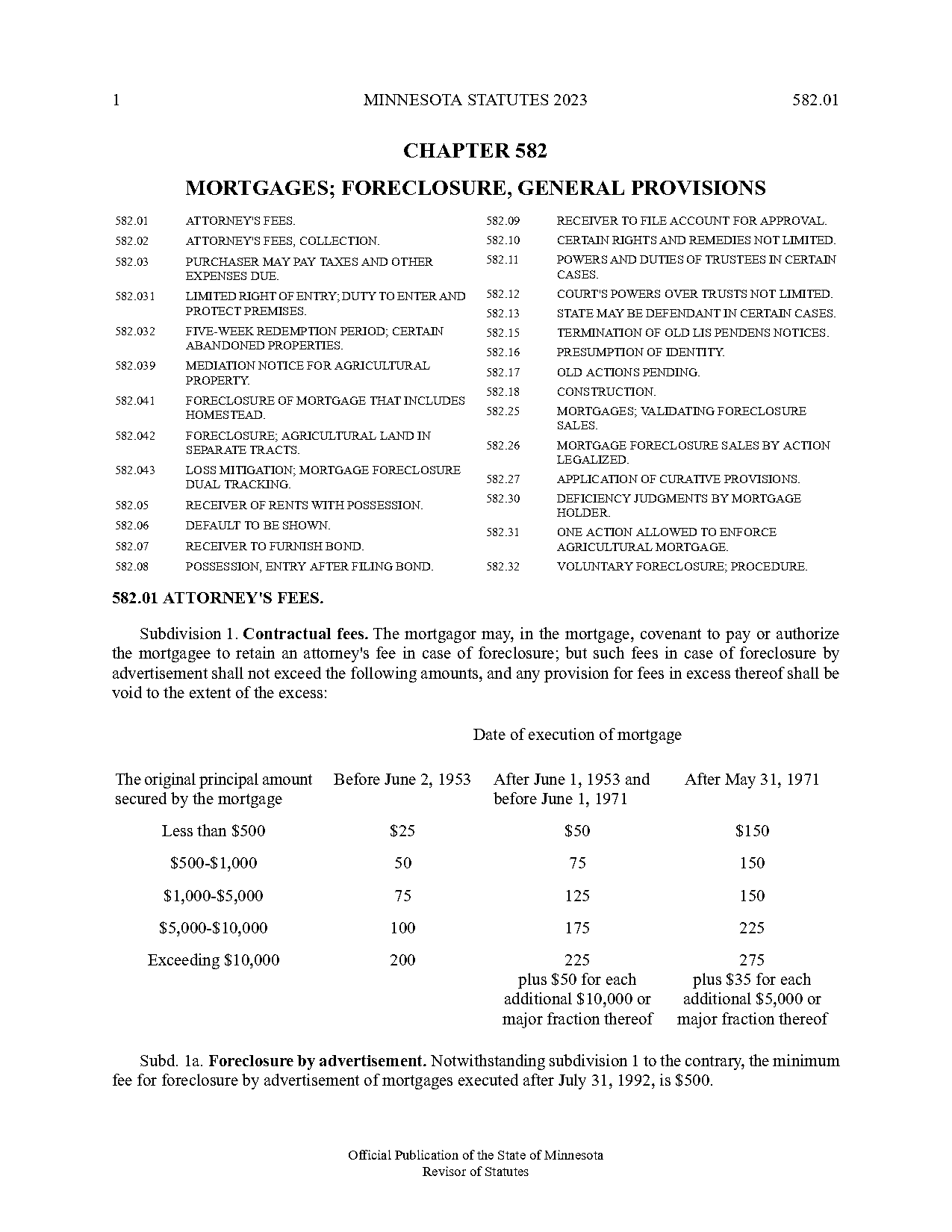 mn foreclosure laws deficiency judgment