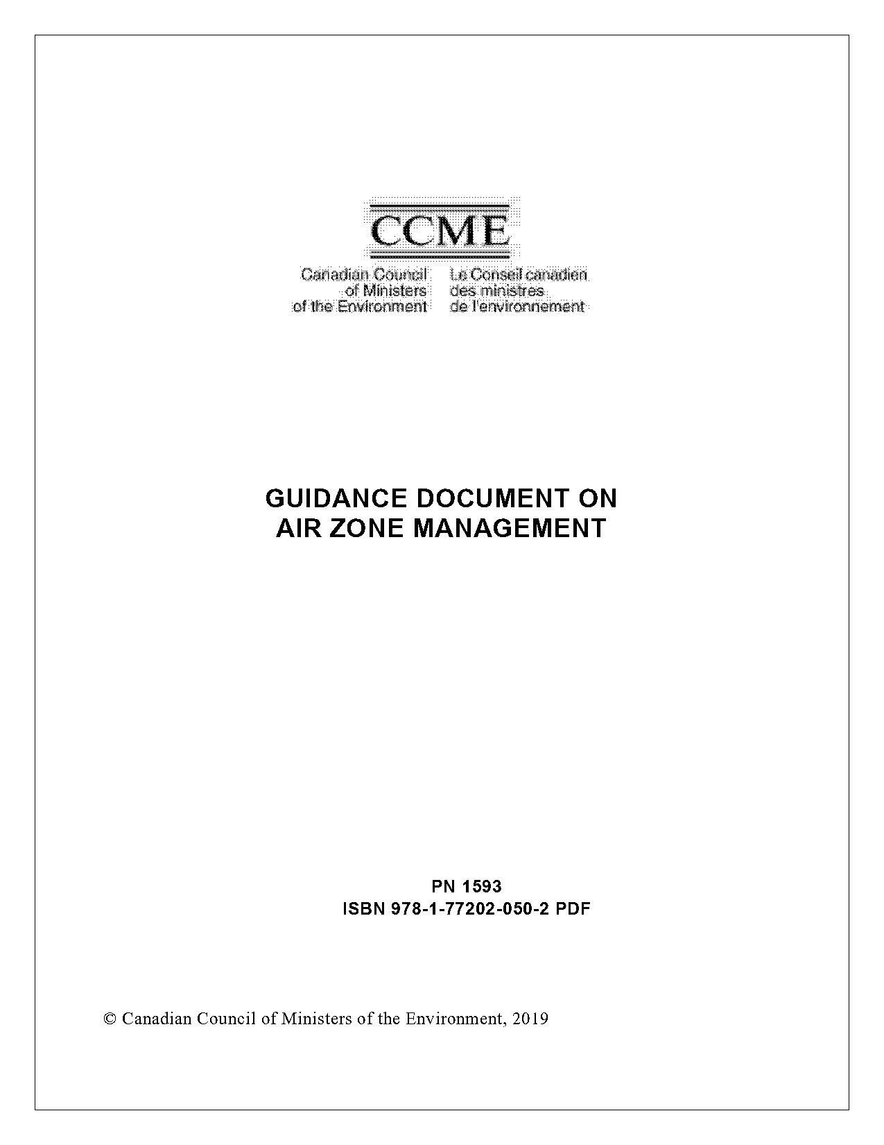 environment canada guidance documents