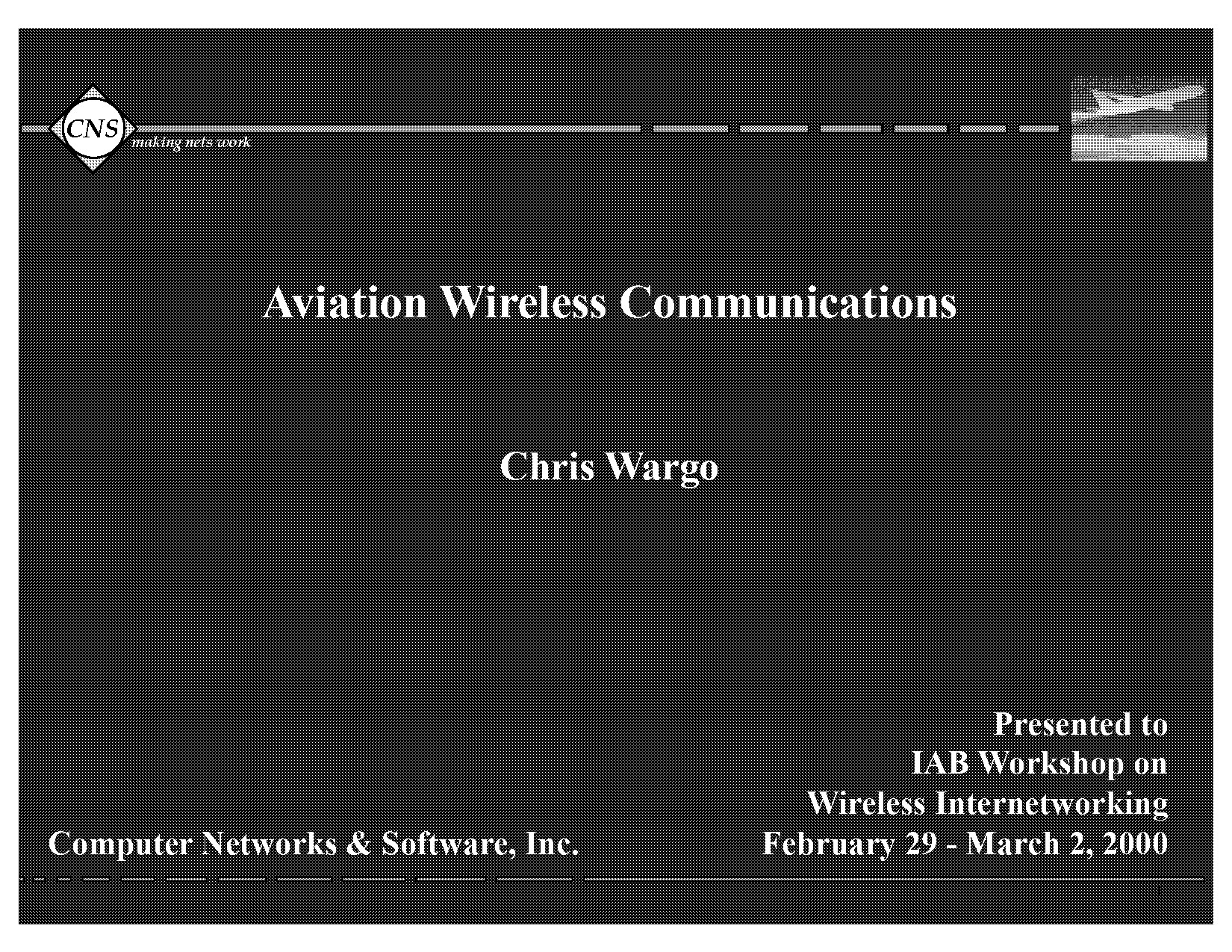 wireless communication presentation slides