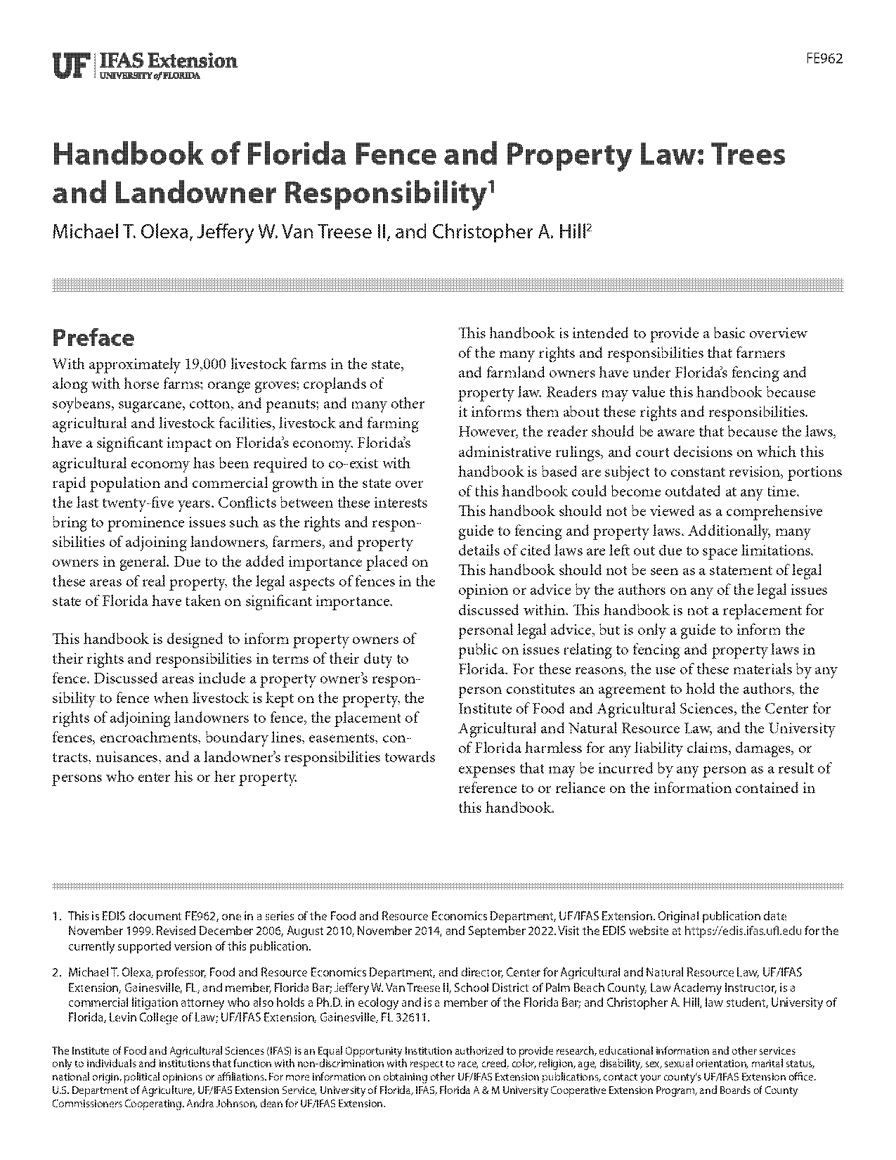 laws on property line florida