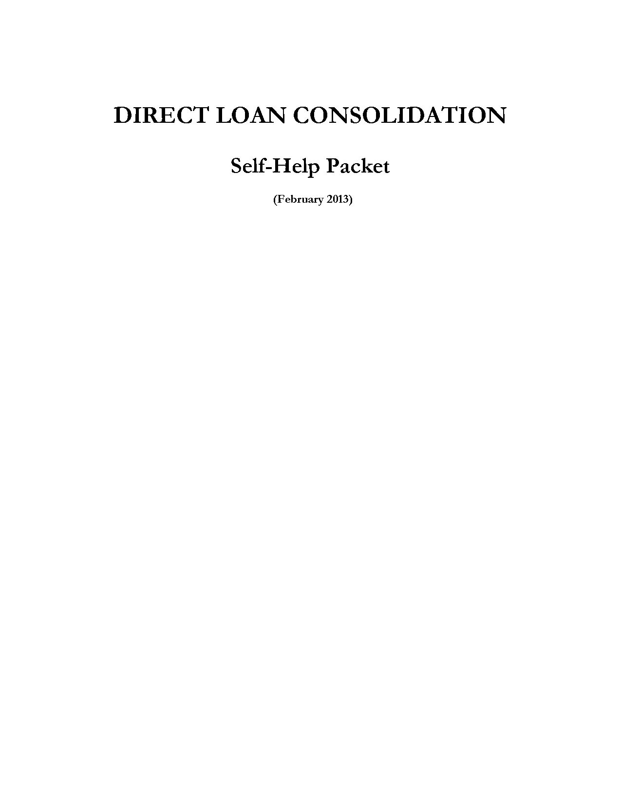 ffel consolidation loan vs direct consolidation loan