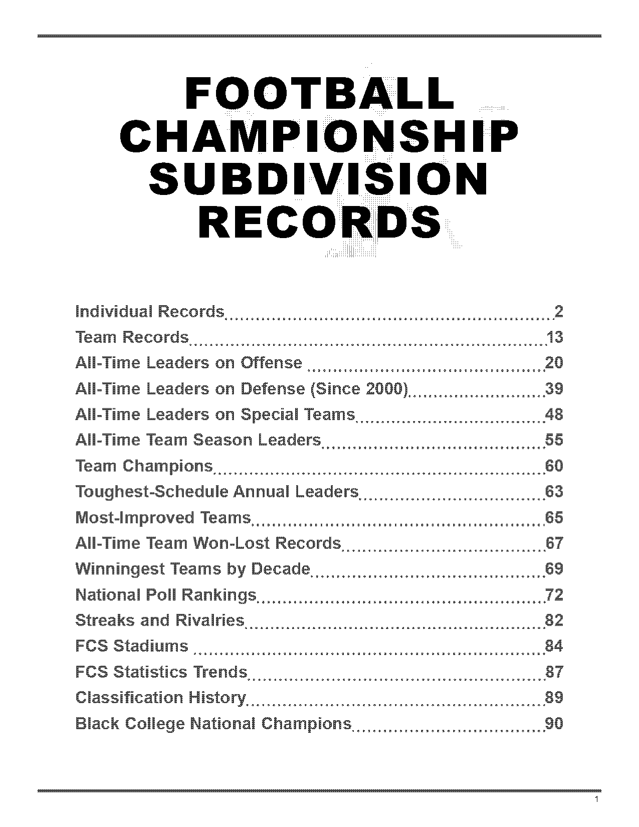 fairfield central football record