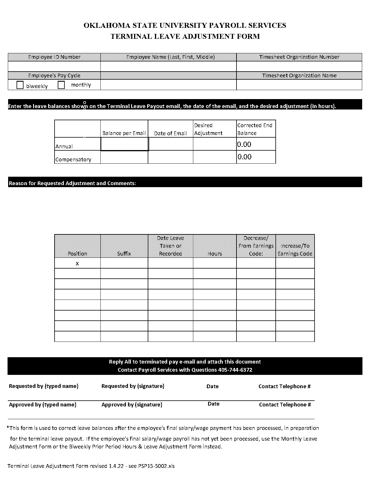 ets leave form example