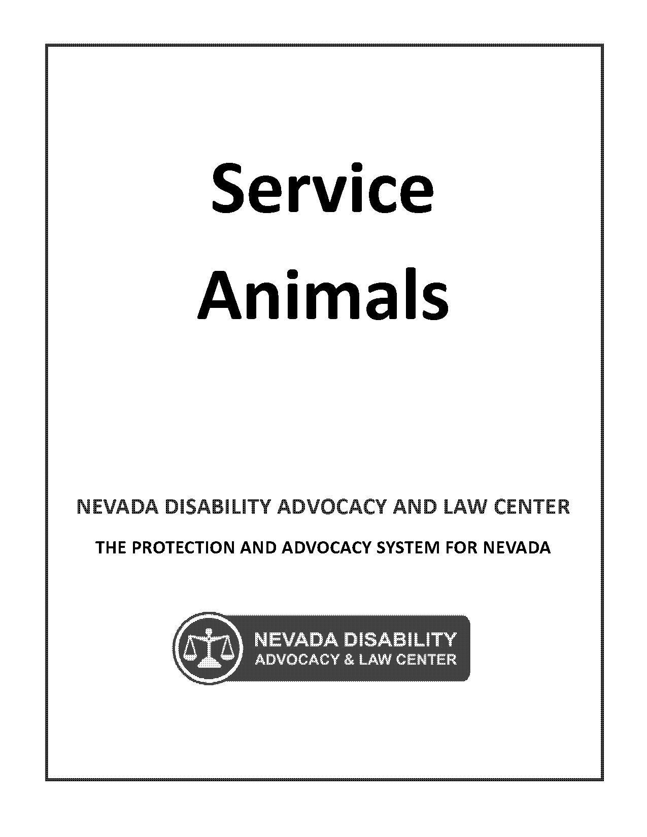 are you required to disclose you have a service animal