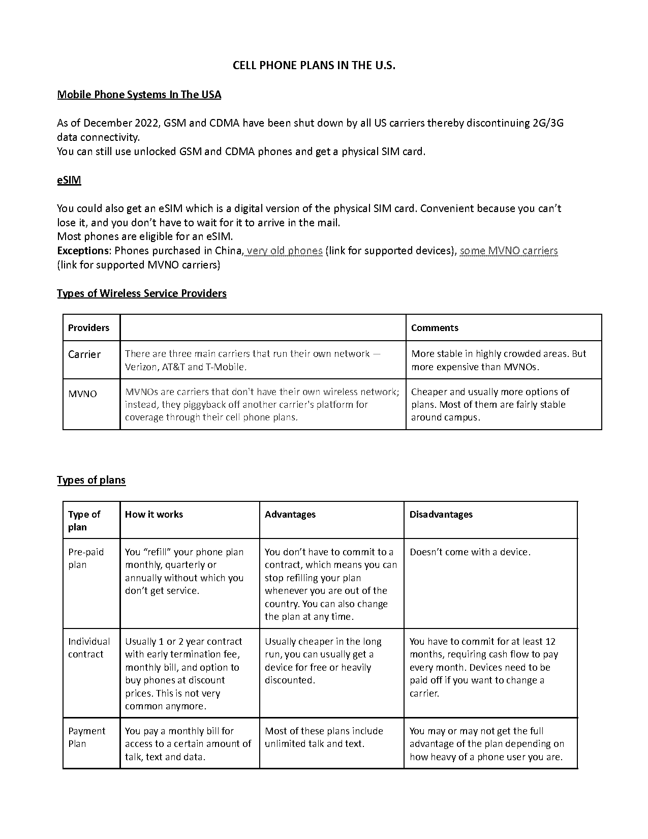 month to month phone plans