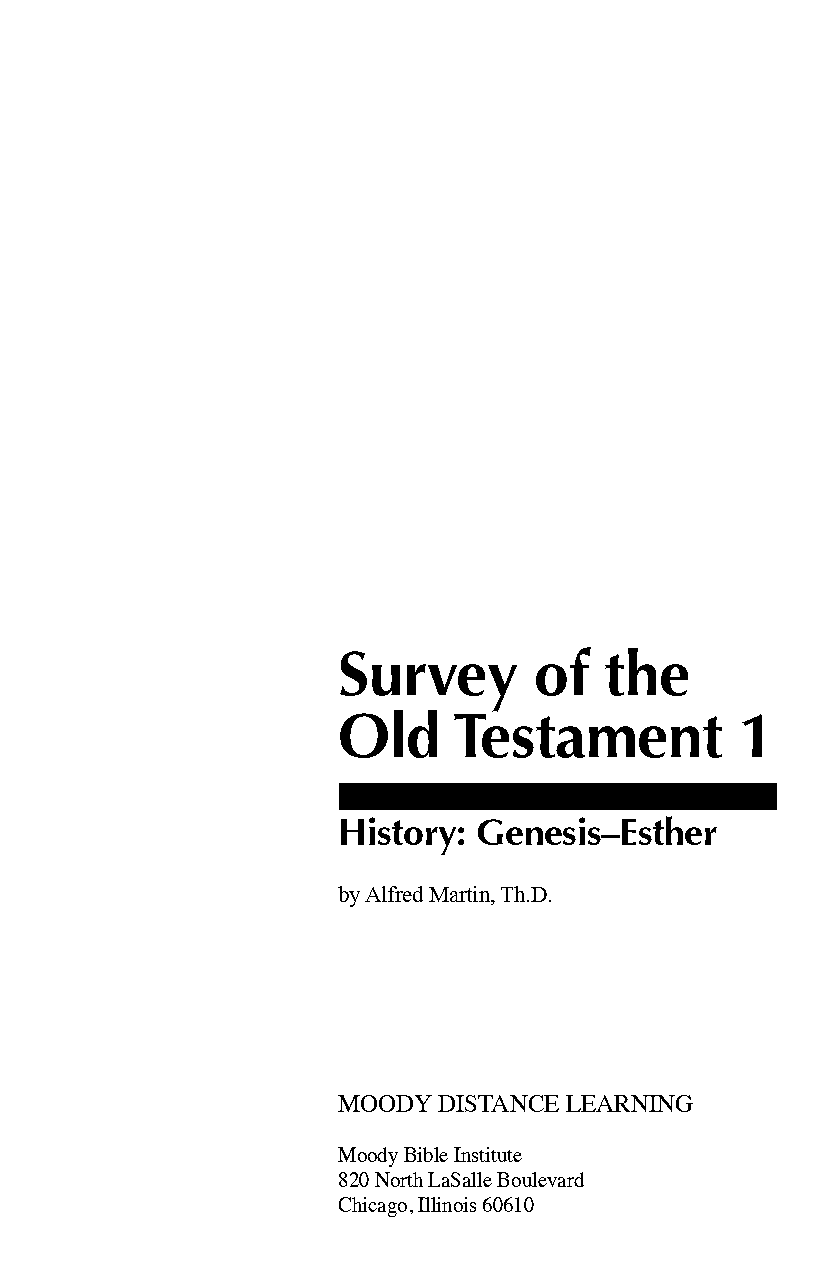 bible study new testament survey