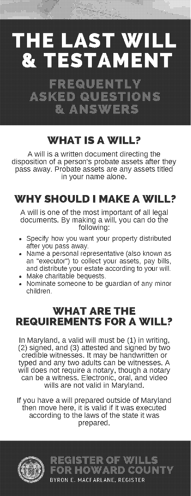 how to get will and testament made