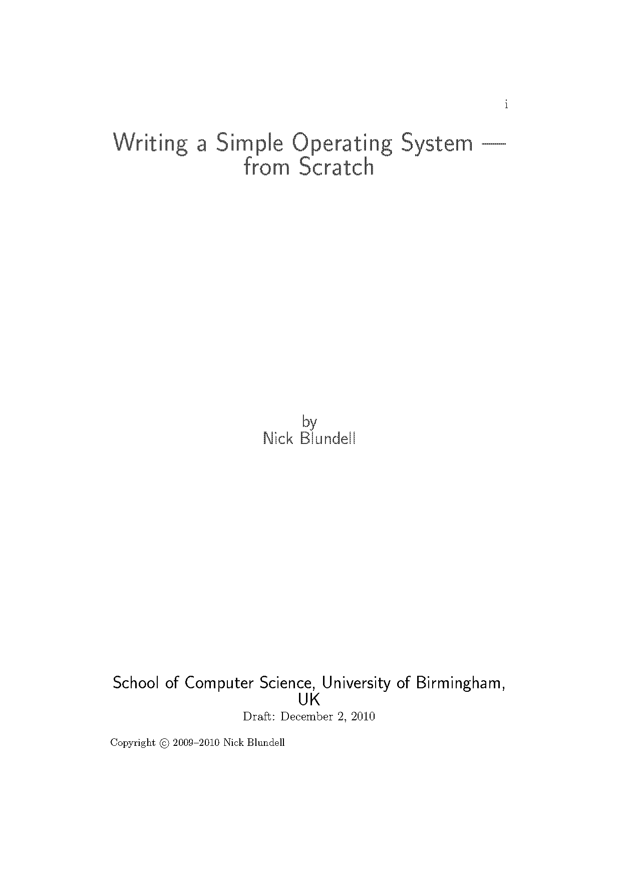 can we use java to write an operating system