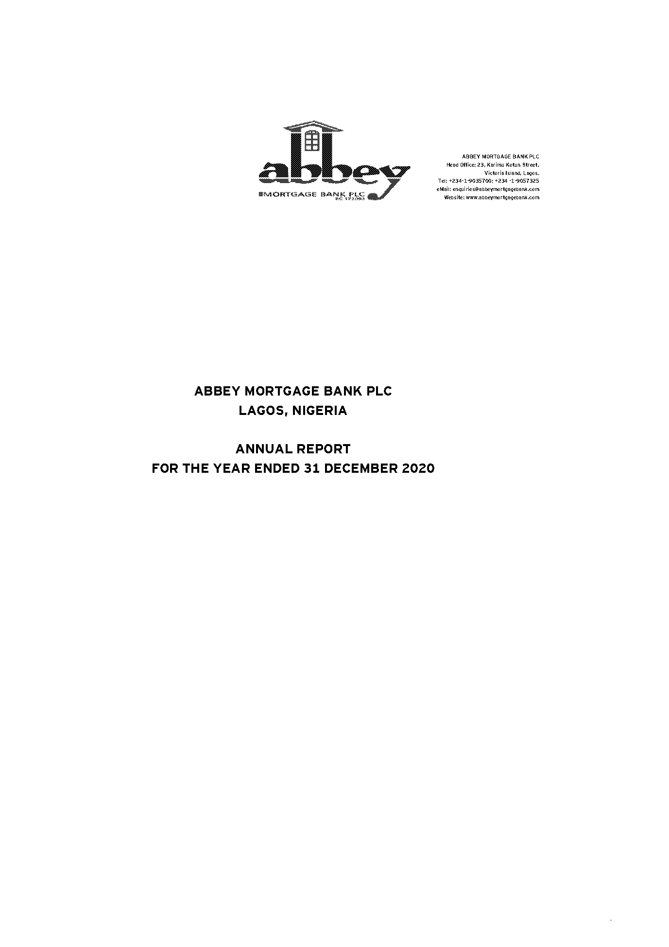 abbey plc annual report