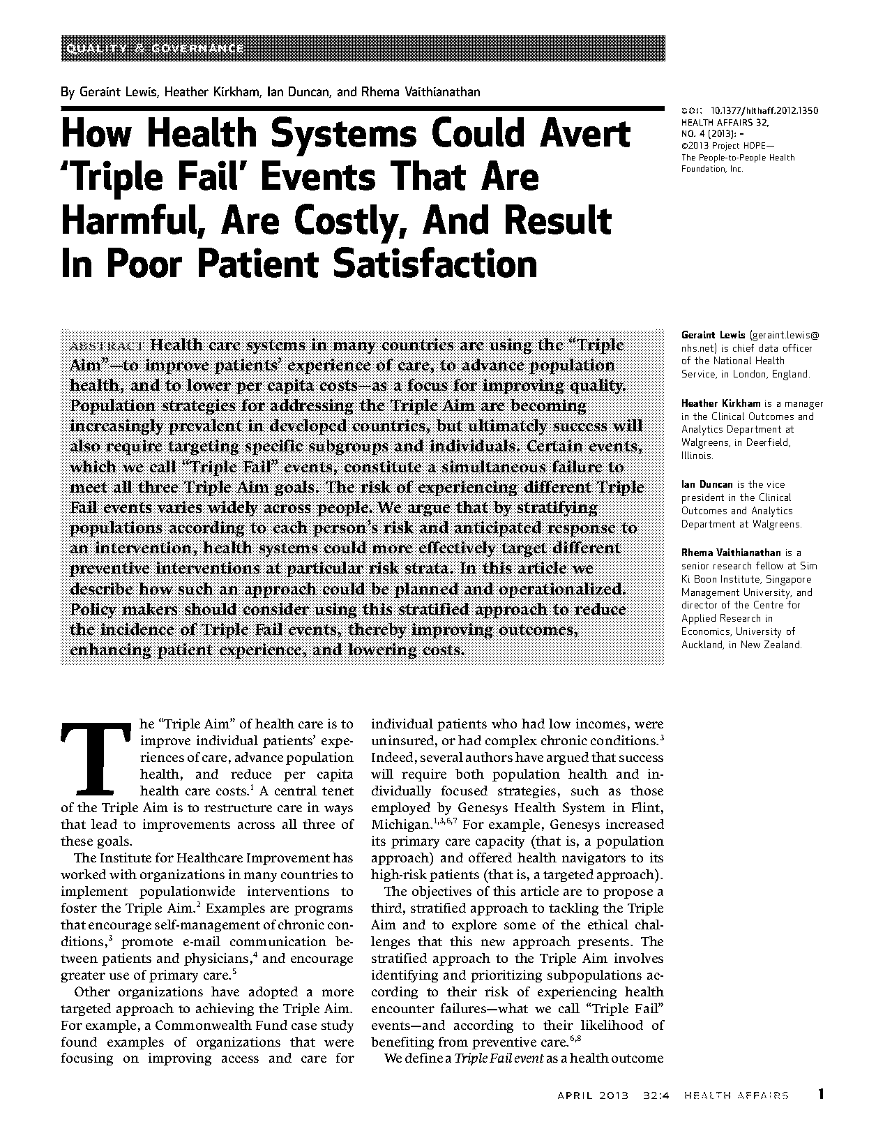 consequences of poor patient satisfaction