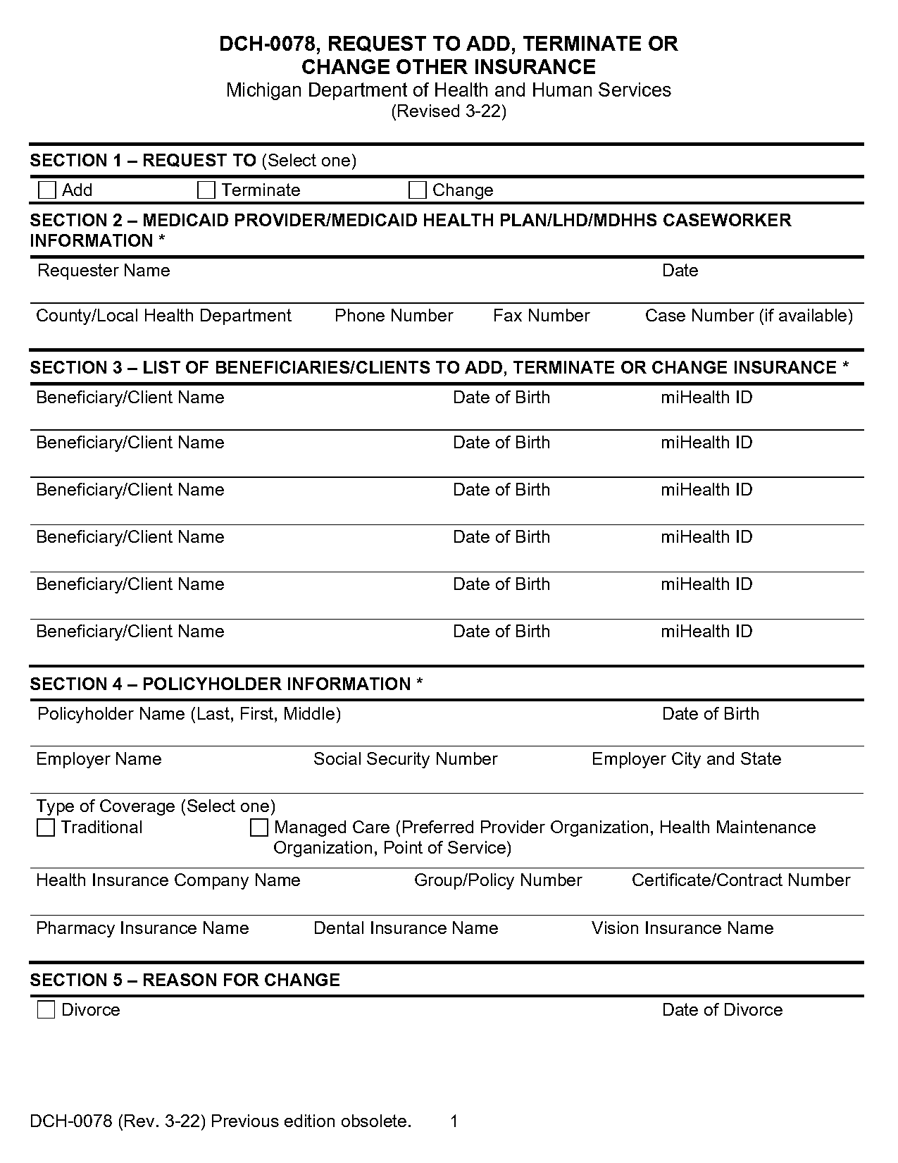 mihealth policy number where to find