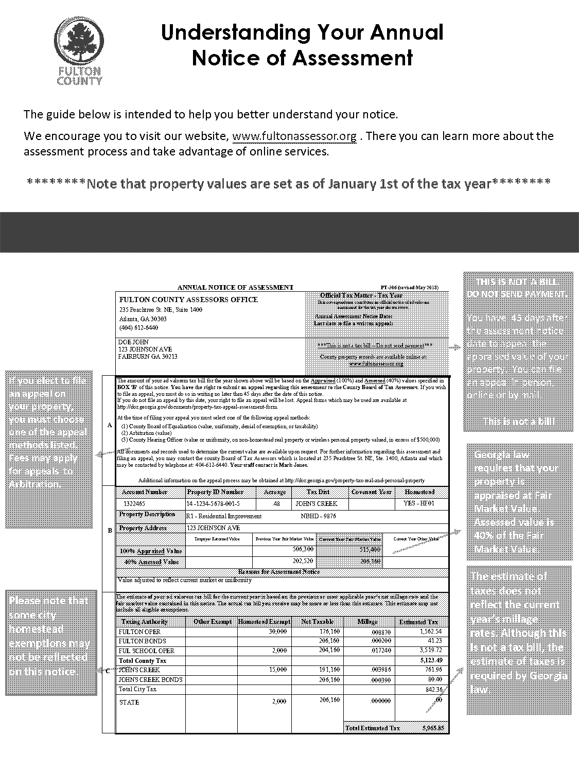 georgia real property appeal form