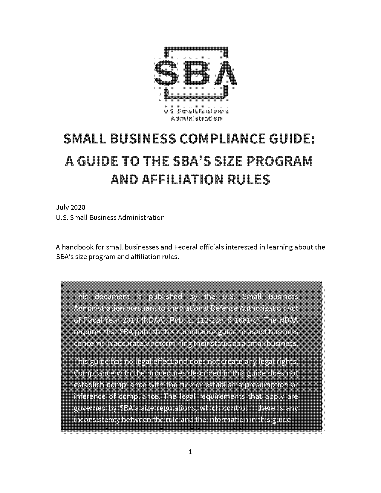 small business gross receipts test