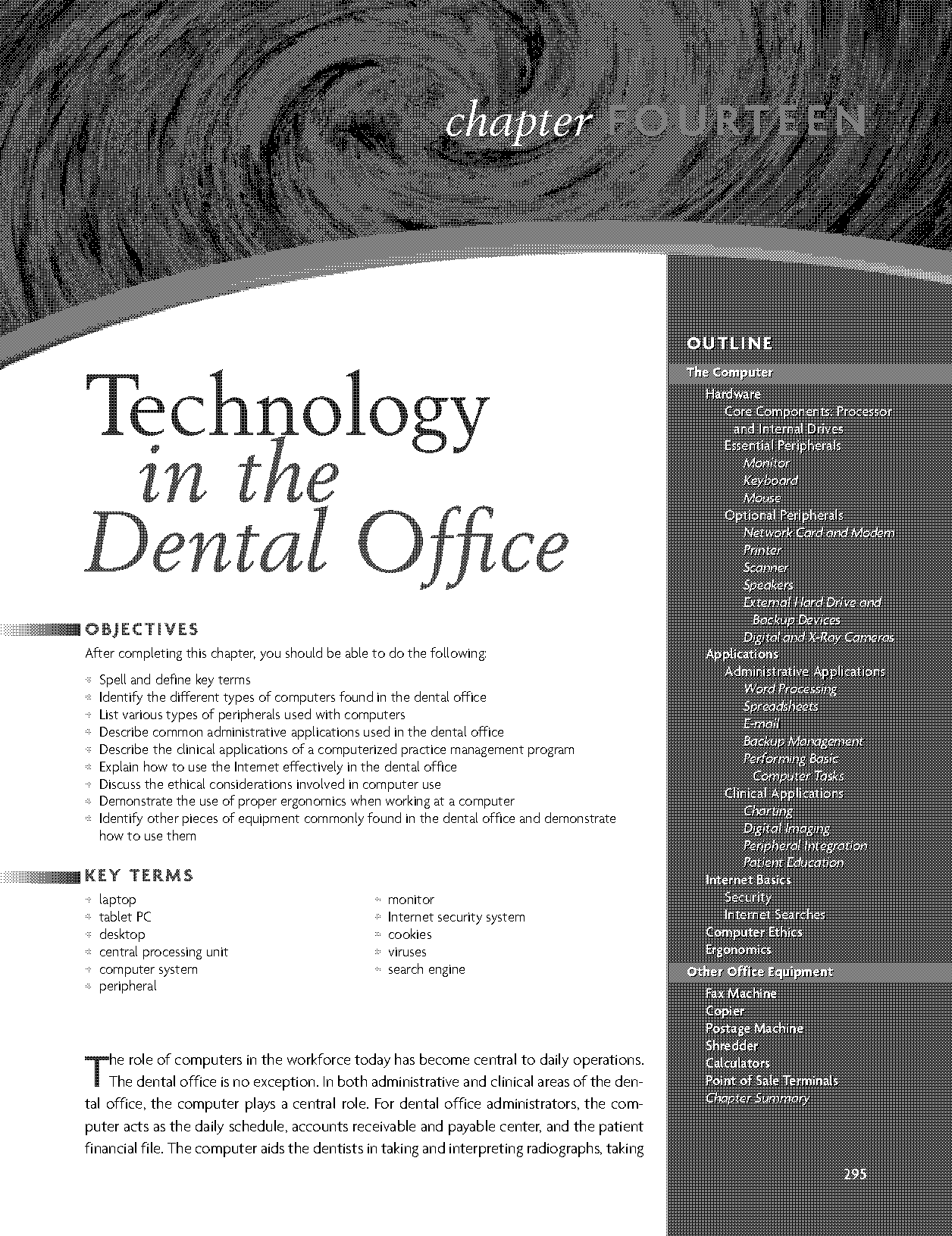 application for dental office front desk sample