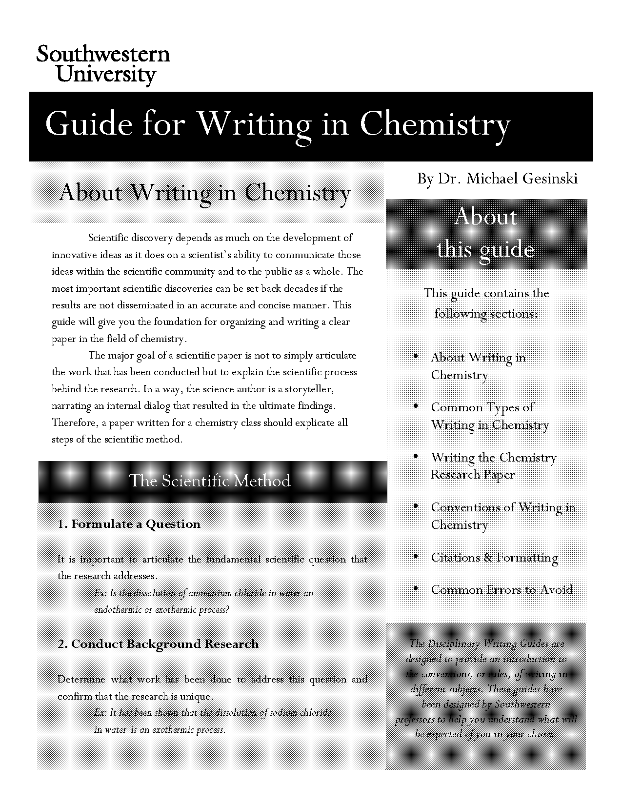 paper in a type writer