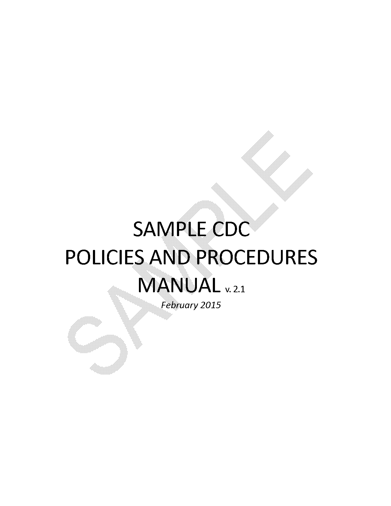 how to write policy and procedures manual template